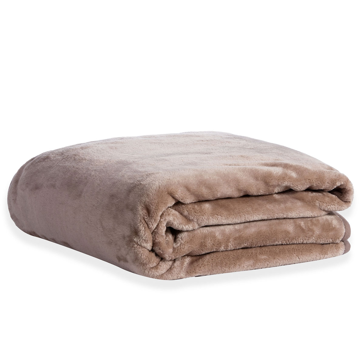 Κουβέρτα Βελουτέ Υπέρδιπλη (220x240) Nef-Nef Homeware Loft 22 Mocca-1203