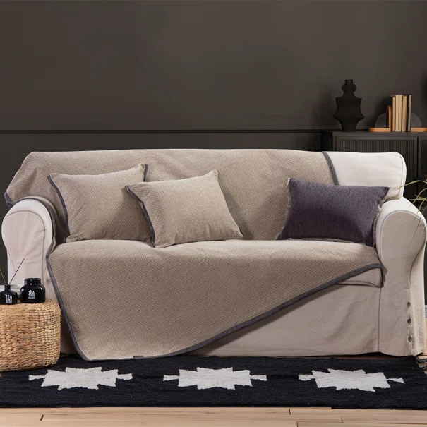 Ριχτάρι Πολυθρόνας 2 Όψεων (170x180) Nef-Nef Homeware Brand Beige