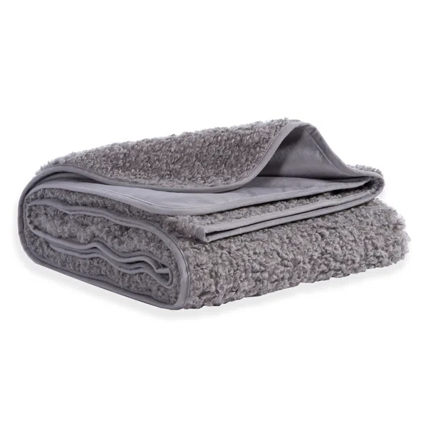 Ριχτάρι Καναπέ Διθέσιου Μπουκλέ (180x250) Nef-Nef Homeware Vanjel Grey