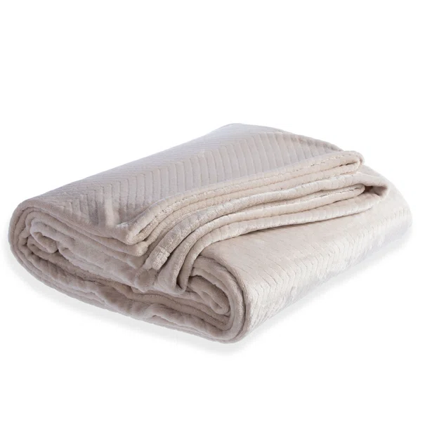 Διακοσμητικό Ριχτάρι Fleece/Κουβέρτα Καναπέ (130x180) Nef-Nef Homeware Dakari Ecru