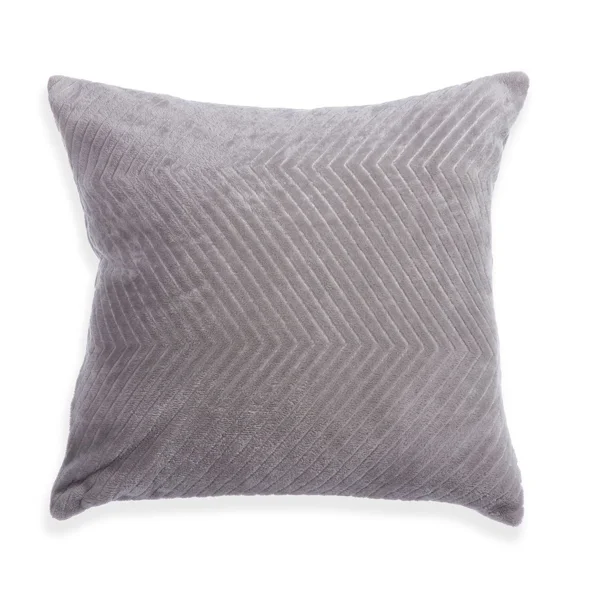 Διακοσμητικό Μαξιλάρι Fleece (45x45) Nef-Nef Homeware Dakari Grey