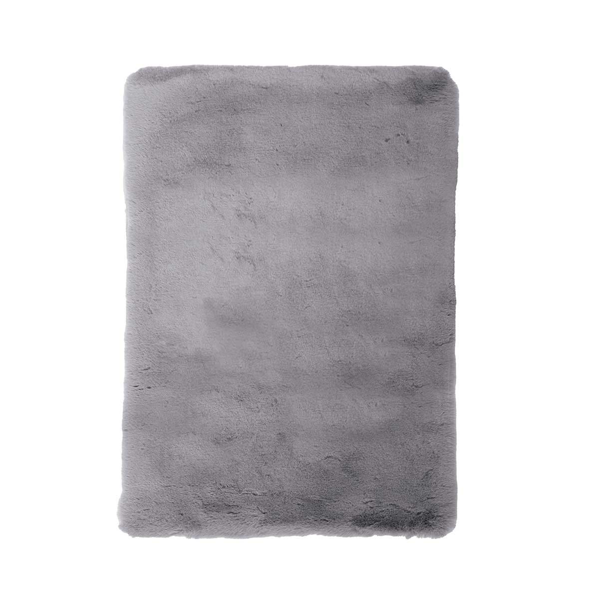 Χαλί Γούνινο (150x200) Nef-Nef Homeware Estelle Grey
