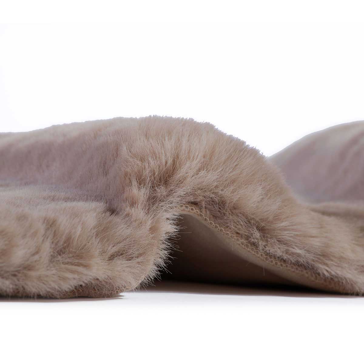 Χαλί Διαδρόμου Γούνινο (75X140) Nef-Nef Homeware Estelle Mocca Χαλιά Διάδρομοι Spitishop