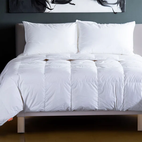 Πάπλωμα Πουπουλένιο Μονό (160x220) Nef-Nef Homeware White Duck Down 60/40