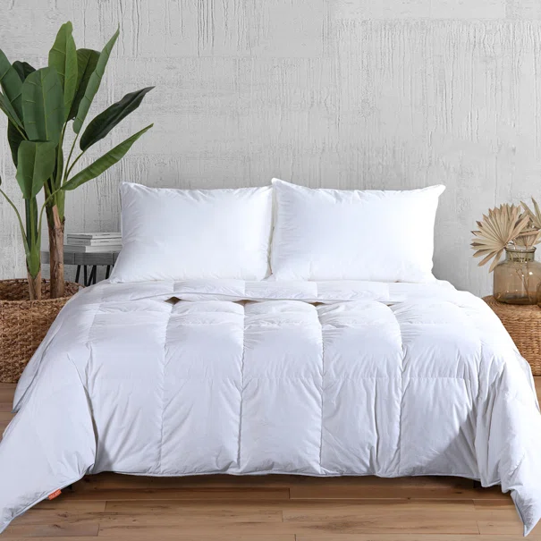 Πάπλωμα Πουπουλένιο Υπέρδιπλο (240x220) Nef-Nef Homeware White Duck Down 60/40