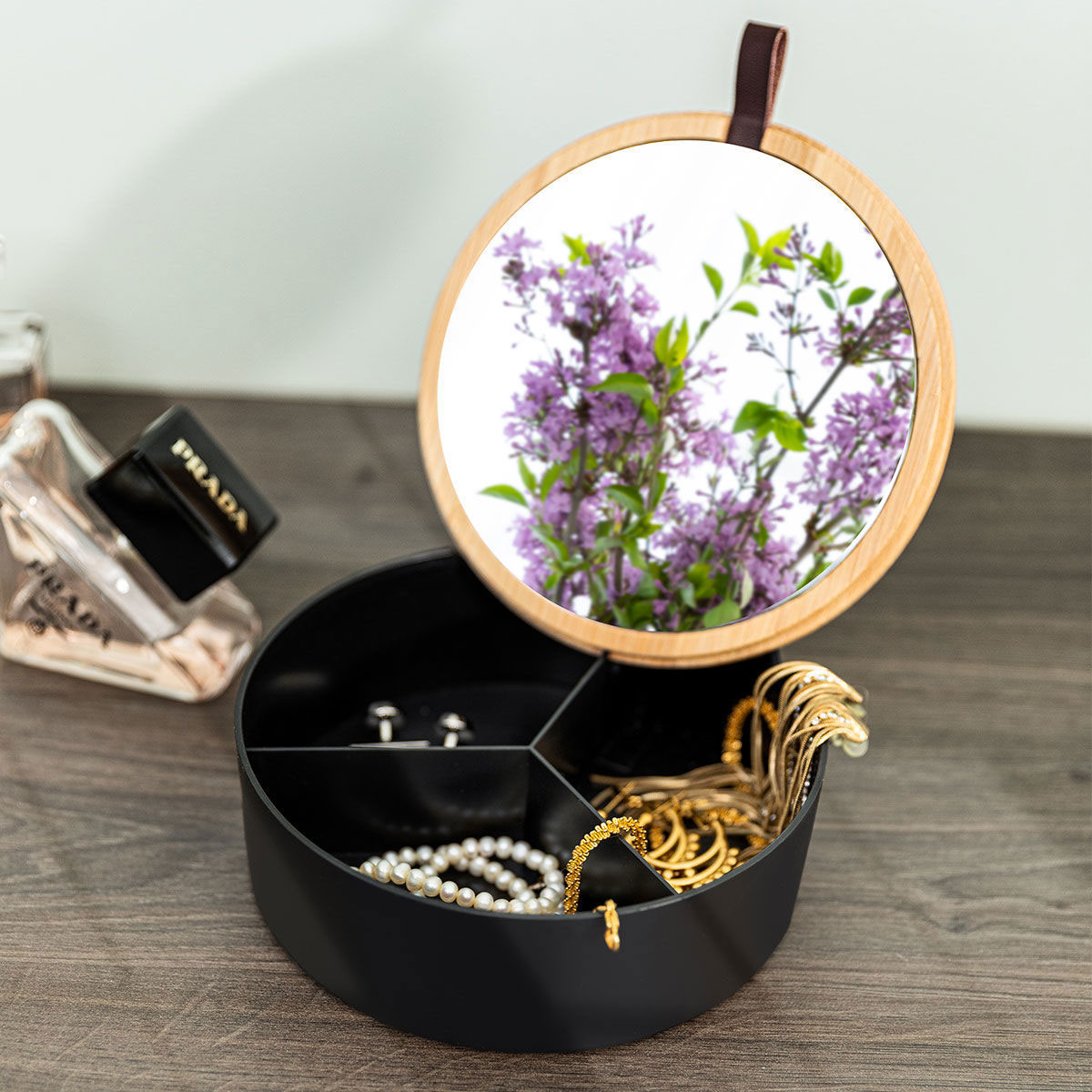 Κουτί Για Κοσμήματα & Καλλυντικά Estia Bamboo Essentials 02-15329