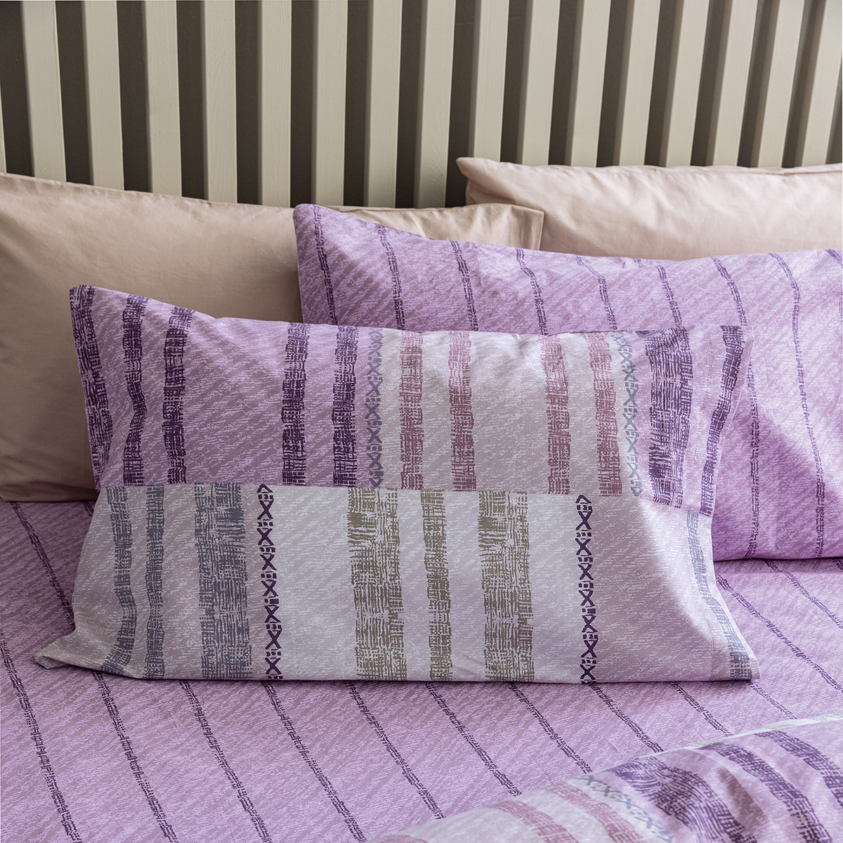 Σεντόνια King Size (Σετ) Palamaiki Fashion Fl6226 Λευκά Είδη Κρεβατοκάμαρας Σετ Βαμβακερά Spitishop