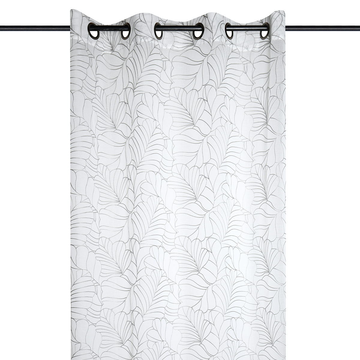 Κουρτίνα (140x260) Με Τρουκς S-F Camelia Gris R6C826002VL