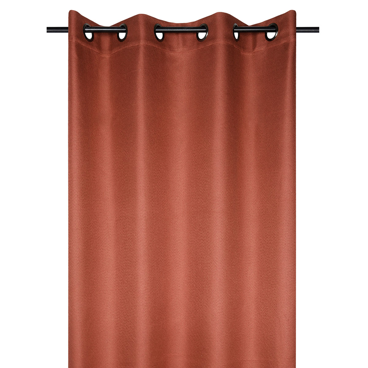 Θερμομονωτική Κουρτίνα (140x260) Με Τρουκς S-F Copenhague Terracotta R68937105