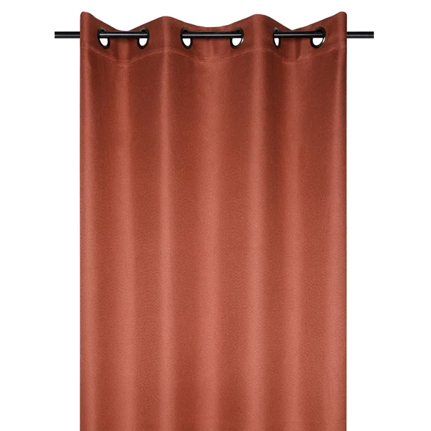 Θερμομονωτική Κουρτίνα (140x260) Με Τρουκς S-F Copenhague Terracotta R68937105