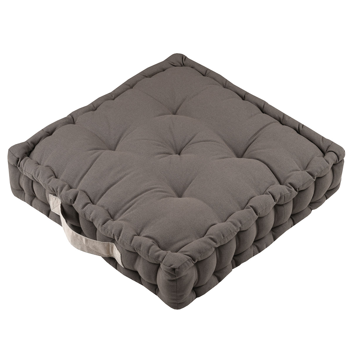 Μαξιλάρα Δαπέδου (45x45x10) S-F Duo Taupe/Lin C51490314