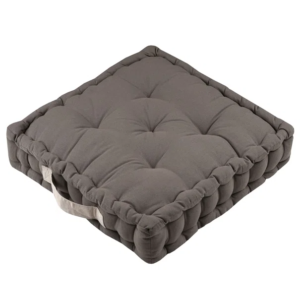 Μαξιλάρα Δαπέδου (45x45x10) S-F Duo Taupe/Lin C51490314