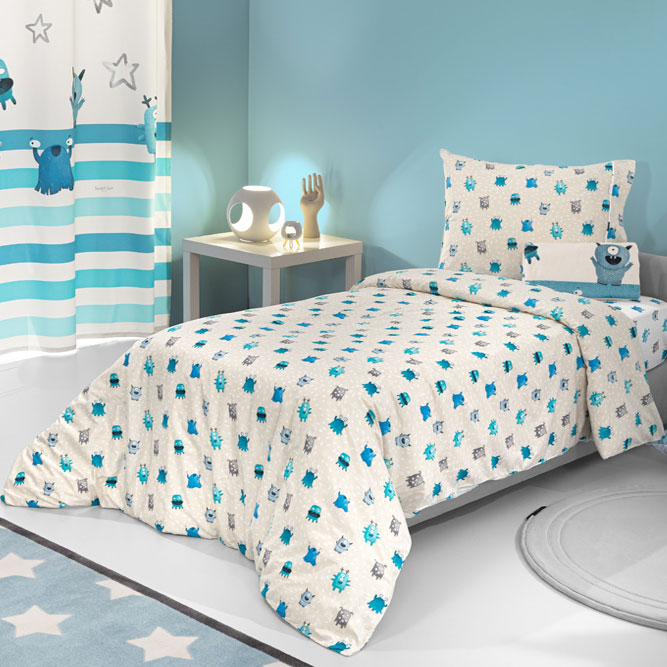 Σεντόνια Μονά (Σετ) Saint Clair Monsters Blue