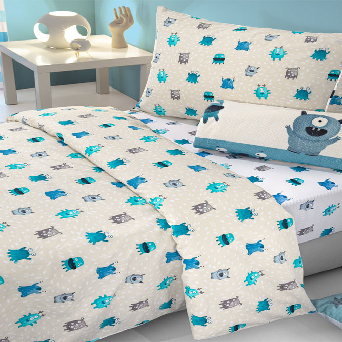 Σεντόνια Μονά (Σετ) Saint Clair Monsters Blue