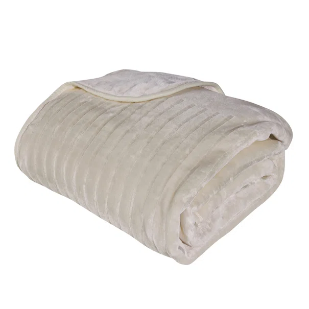 Κουβέρτα Βελουτέ Μονή (160x240) Das Home Velour 1351 Ivory