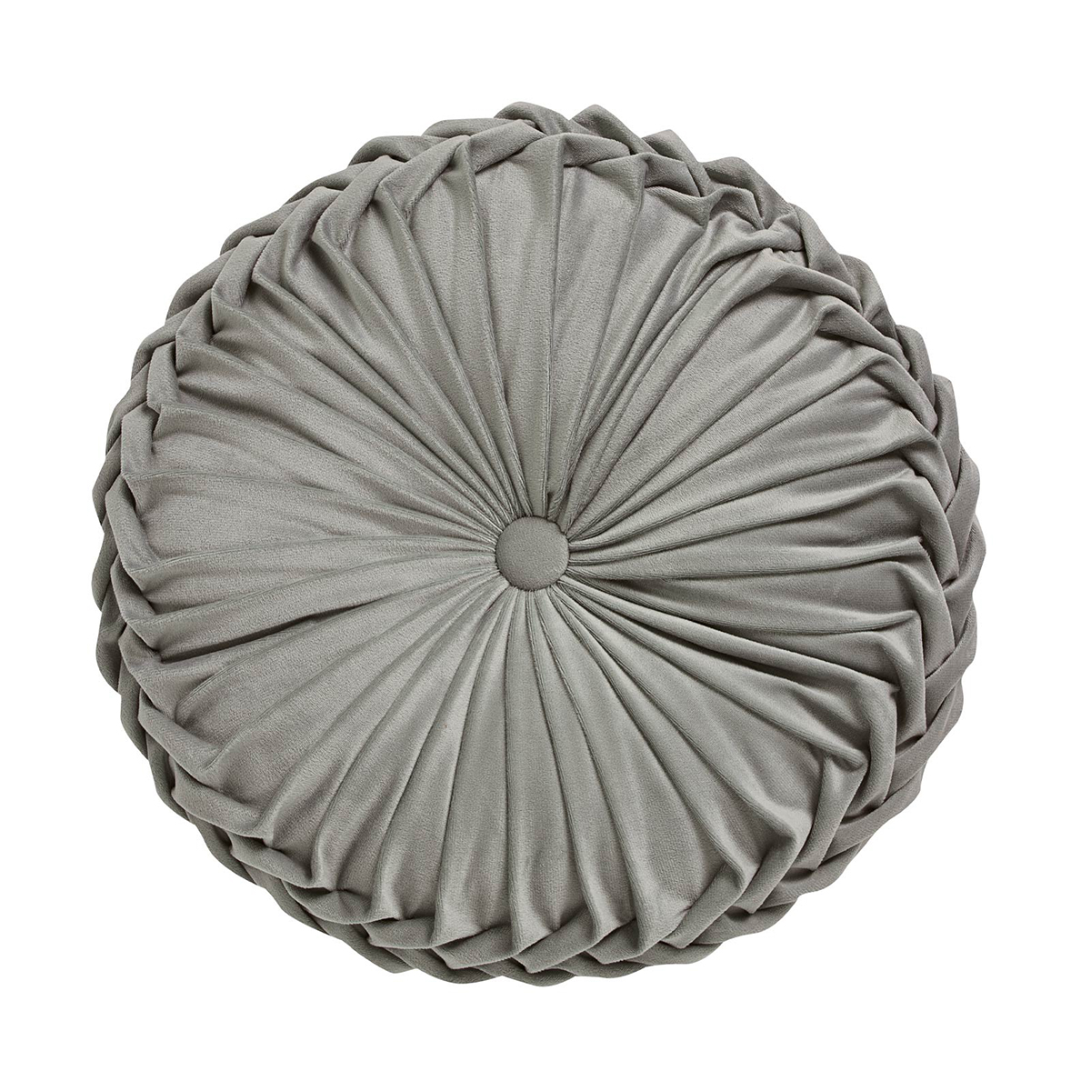 Διακοσμητικό Μαξιλάρι Βελουτέ (Φ40) Das Home Cushions 0251 Grey