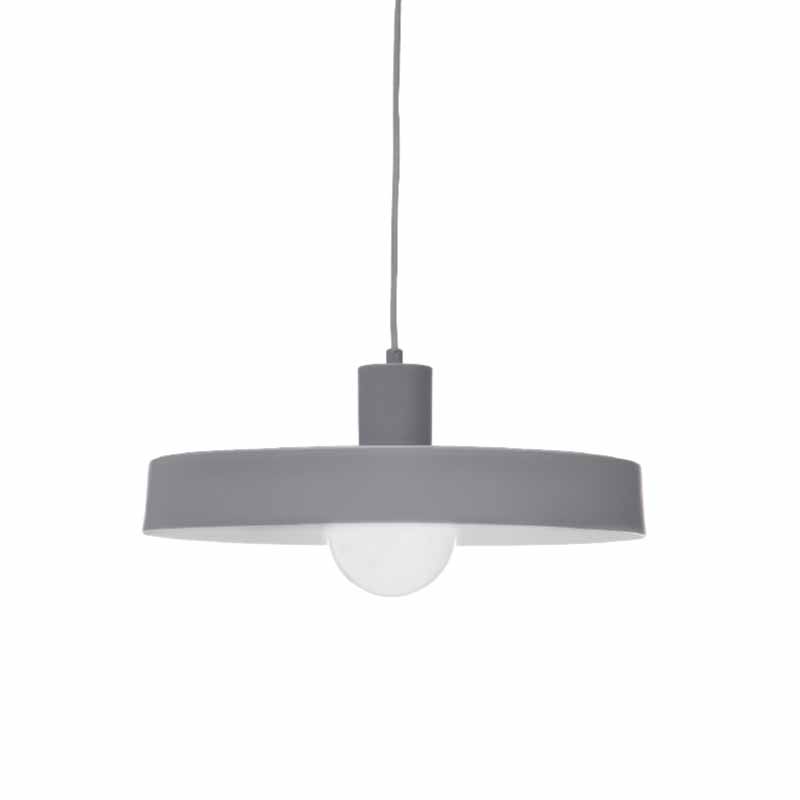 Φωτιστικό Οροφής Μονόφωτο Aca Domenica OD5392SGY Grey Mat