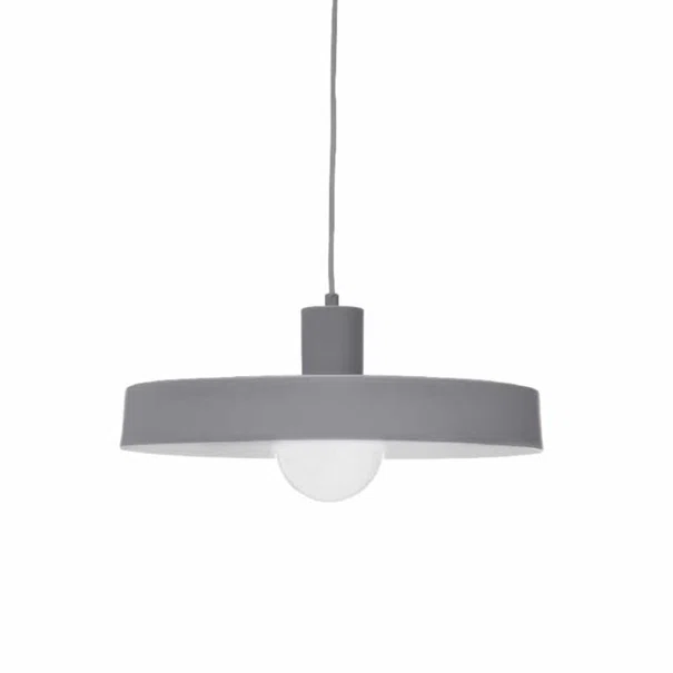 Φωτιστικό Οροφής Μονόφωτο Aca Domenica OD5392SGY Grey Mat