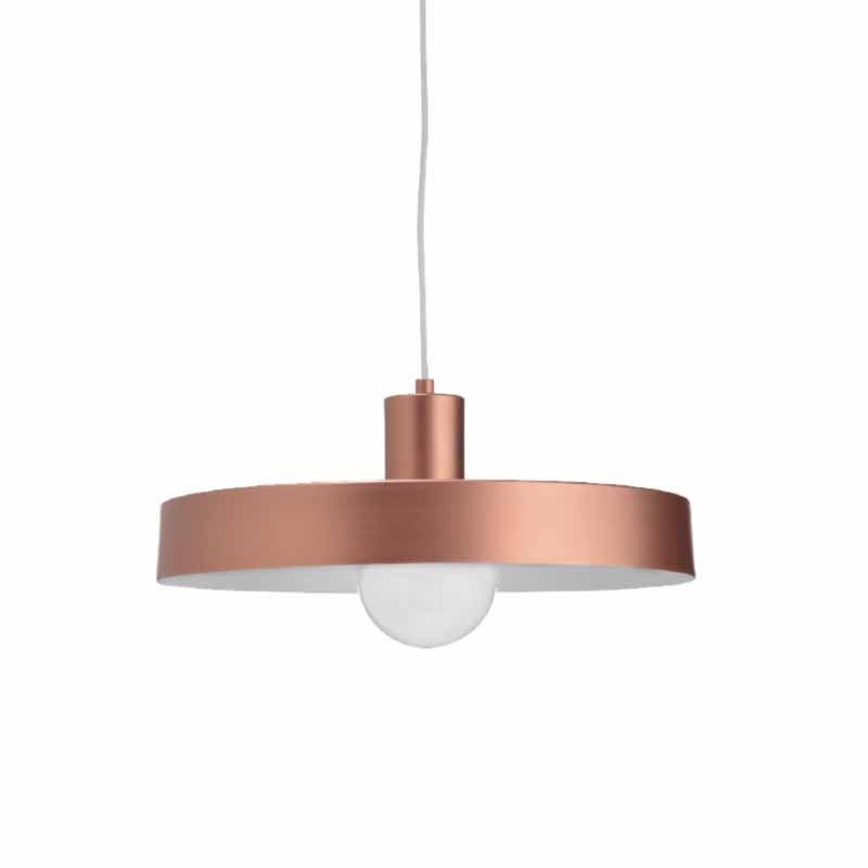 Φωτιστικό Οροφής Μονόφωτο Aca Domenica OD5392SLB Copper
