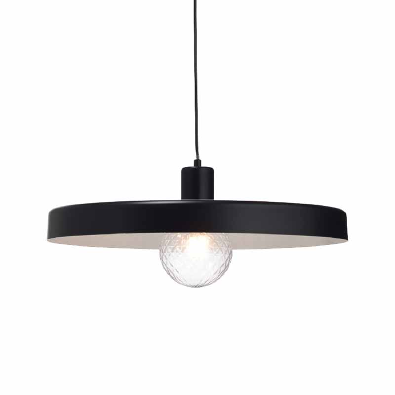 Φωτιστικό Οροφής Μονόφωτο Aca Domenica OD5392MBK Black Matt