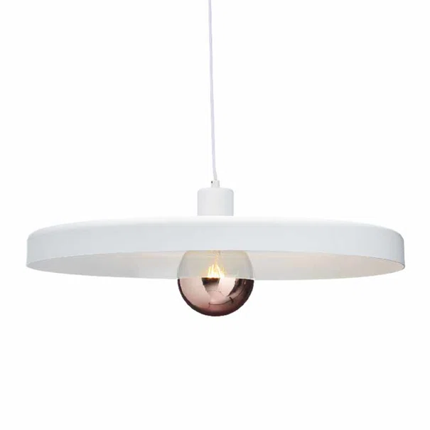 Φωτιστικό Οροφής Μονόφωτο Aca Domenica OD5392LWH White Matt