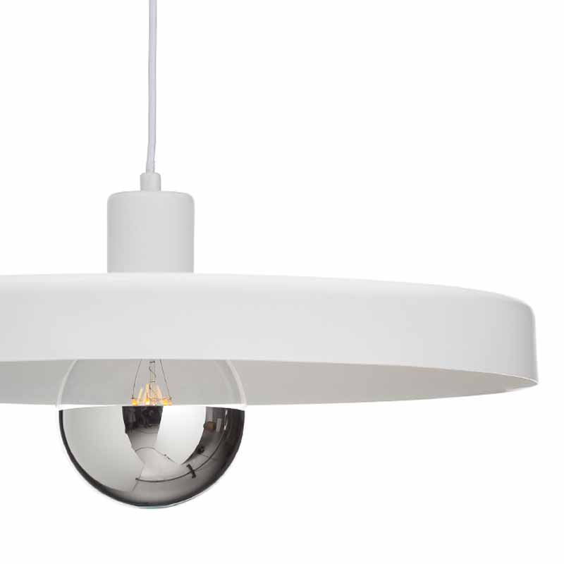 Φωτιστικό Οροφής Μονόφωτο Aca Domenica OD5392LWH White Matt