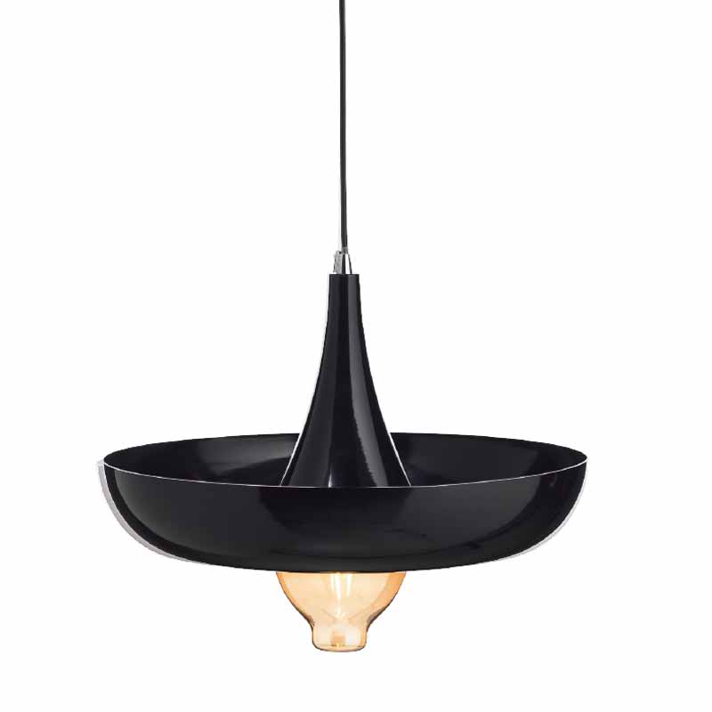 Φωτιστικό Οροφής Μονόφωτο Aca Sobrero OD5435BK Black