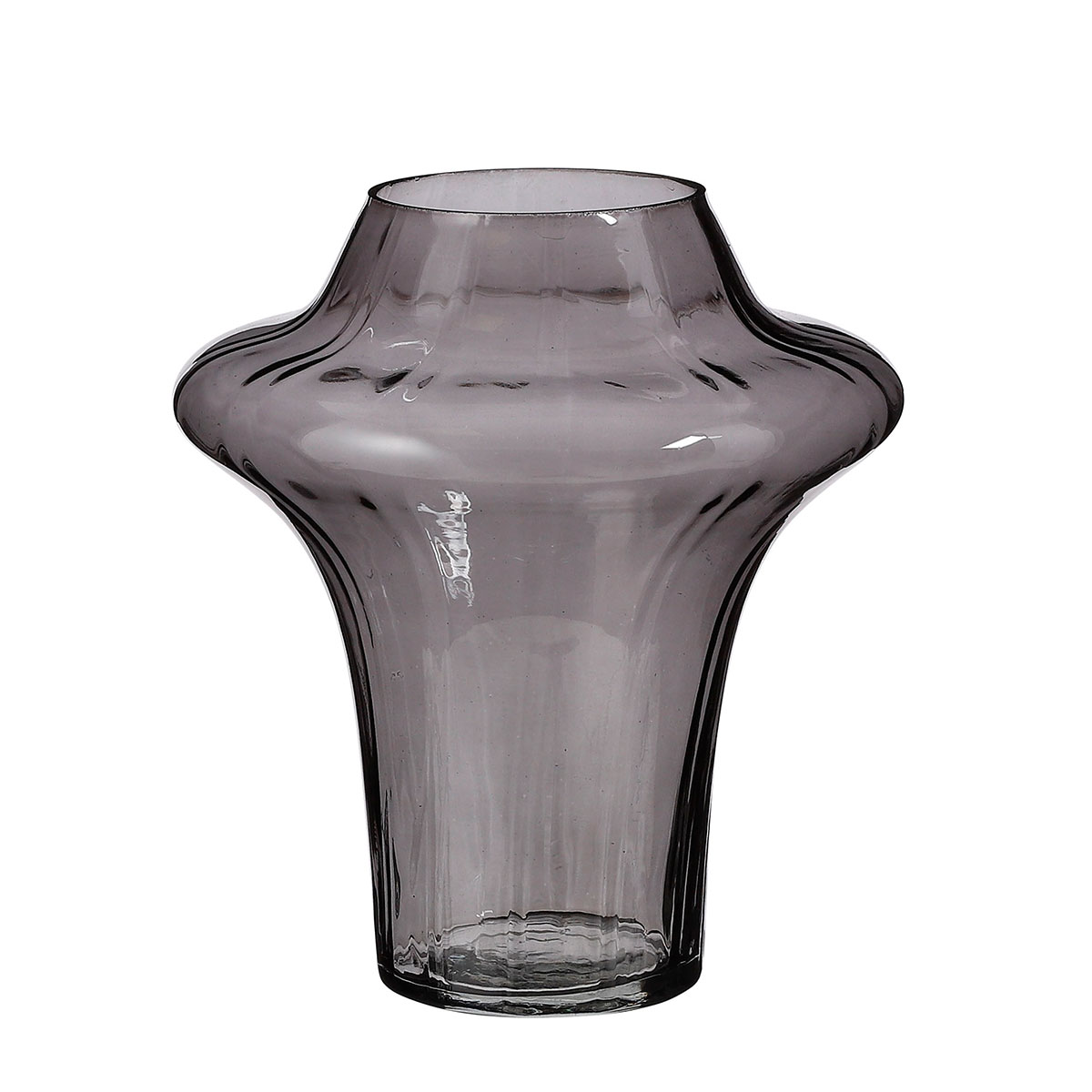 Διακοσμητικό Βάζo (Φ18x20) Edelman Samanta Grey 1122574