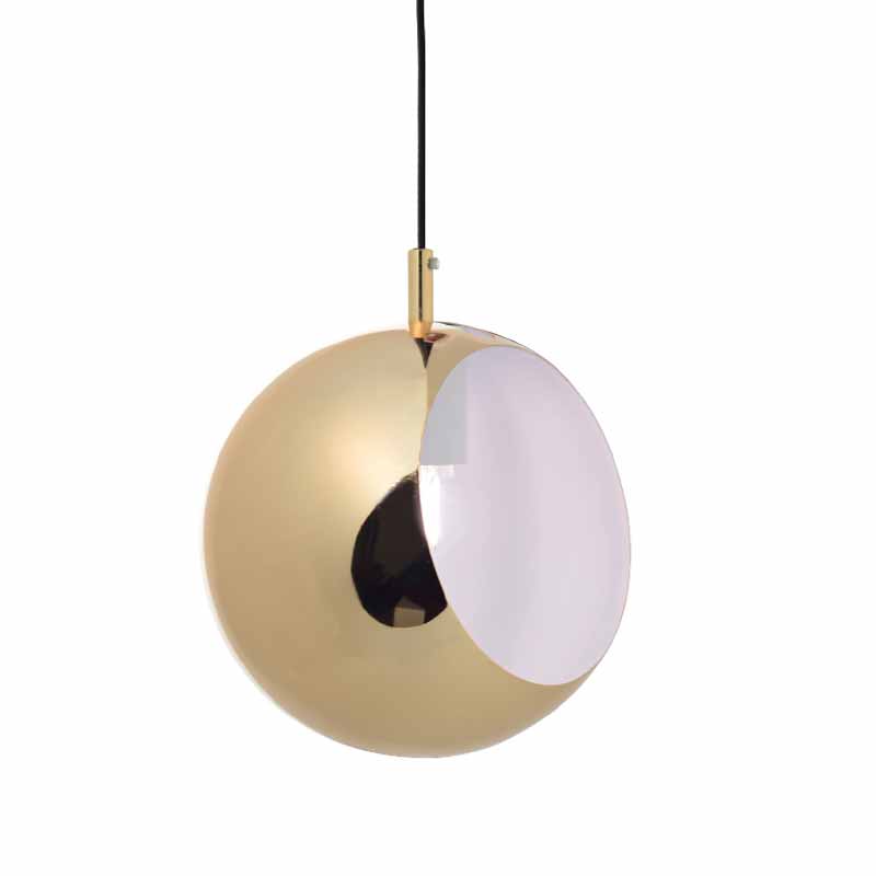Φωτιστικό Οροφής Μονόφωτο Aca Hosta V36037CG Brass