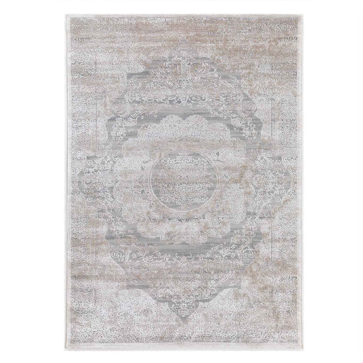 Χαλί (160X230) Ezzo Firenze D076Ah9 Grey Χαλιά Σαλονιού Χειμερινά Κλασικά Spitishop