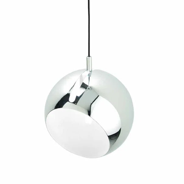 Φωτιστικό Οροφής Μονόφωτο Aca Hosta V36037CH Chrome