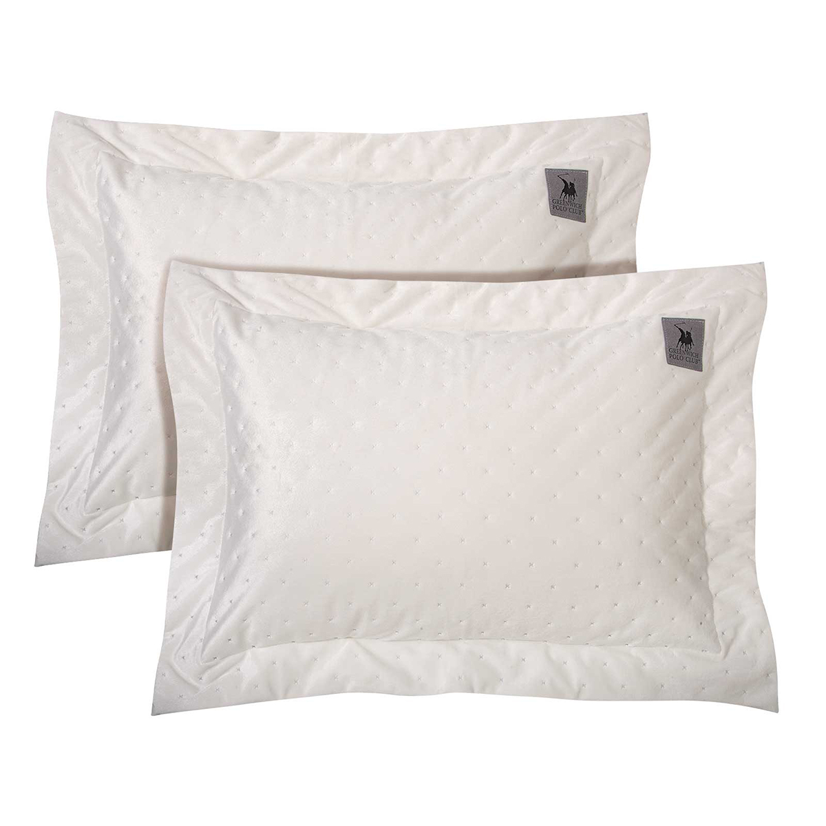 Ζεύγος Μαξιλαροθήκες Oxford (50x70) Greenwich Polo Club Classic 3429 White