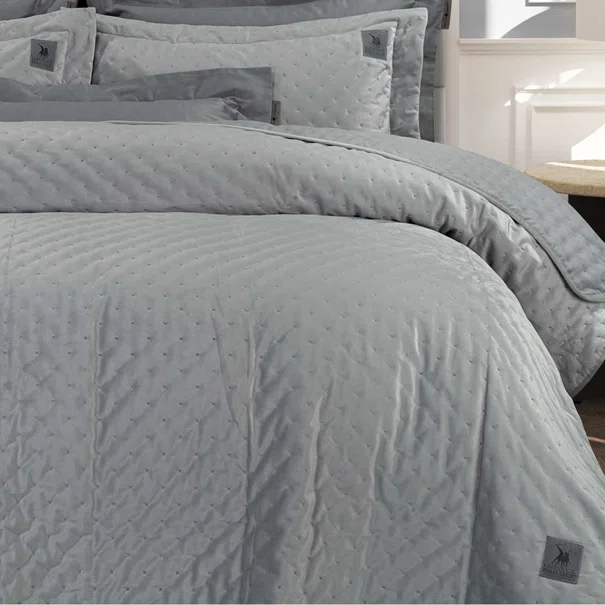 Κουβερλί King Size (240x250) Greenwich Polo Club Classic 3430 Grey
