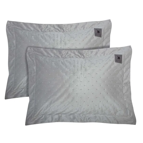 Ζεύγος Μαξιλαροθήκες Oxford (50x70) Greenwich Polo Club Classic 3430 Grey