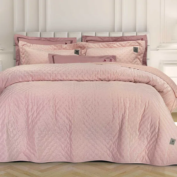 Κουβερλί King Size (240x250) Greenwich Polo Club Classic 3431 Pink
