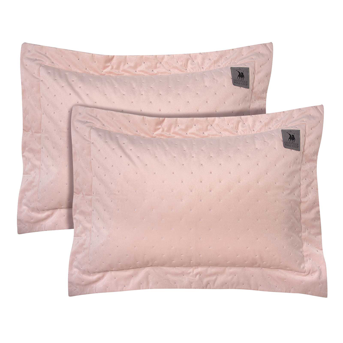 Ζεύγος Μαξιλαροθήκες Oxford (50x70) Greenwich Polo Club Classic 3431 Pink