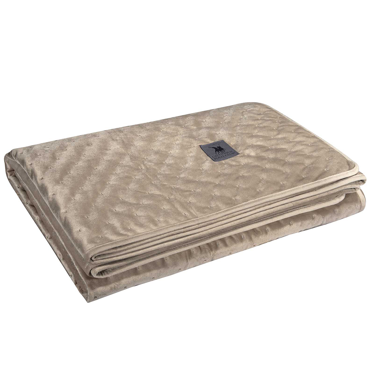 Κουβερλί King Size (240X250) Greenwich Polo Club Classic 3432 Beige Λευκά Είδη Κρεβατοκάμαρας Spitishop