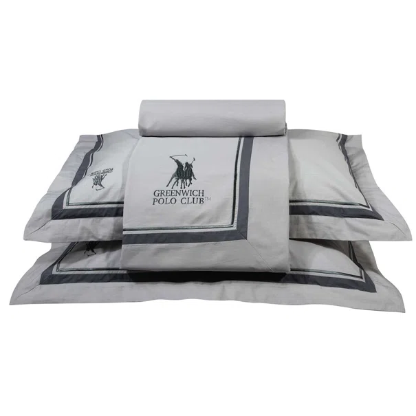 Παπλωματοθήκη Υπέρδιπλη (Σετ 220x240) Greenwich Polo Club Classic 2175