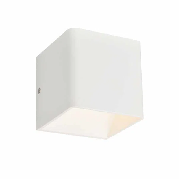 Απλίκα Τοίχου LED Aca Nephele L35037 White Matt