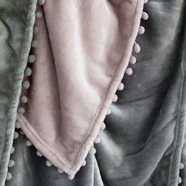 Ριχτάρι Καναπέ Τριθέσιου Fleece (180x300) Nima Macia Nude