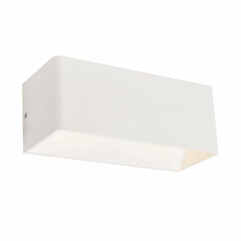 Απλίκα Τοίχου LED Aca Nephele L350374L White Matt
