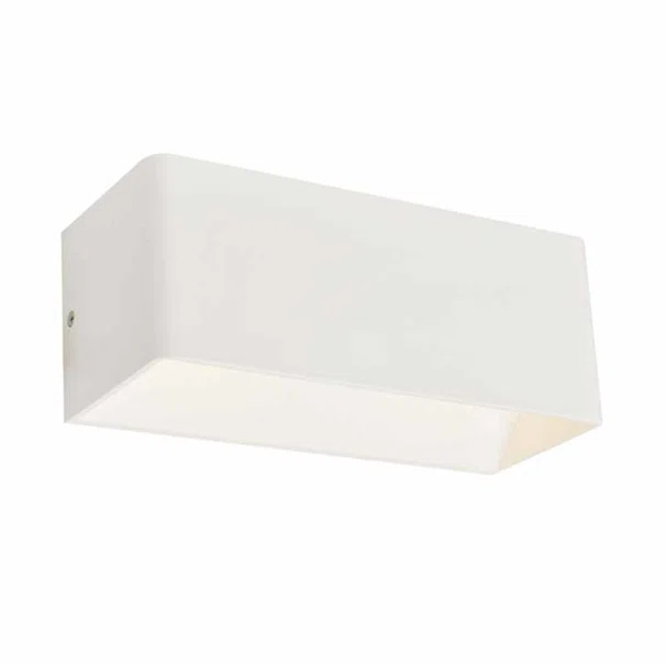 Απλίκα Τοίχου LED Aca Nephele L350374L White Matt