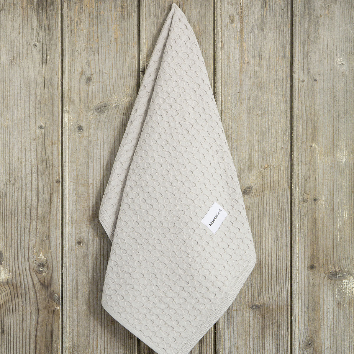 Ποτηρόπανο Πικέ (50x70) Nima Cena Oat Beige