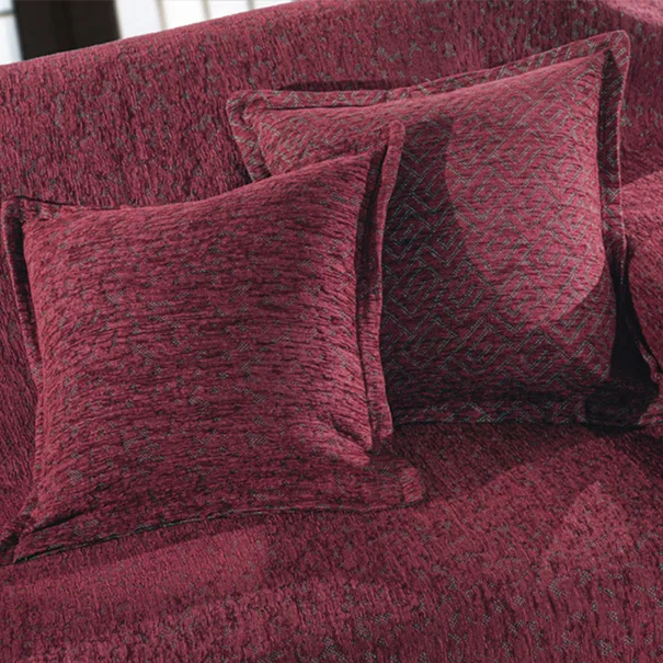 Διακοσμητική Μαξιλαροθήκη 2 Όψεων (45x45) Guy Laroche Matis Burgundy