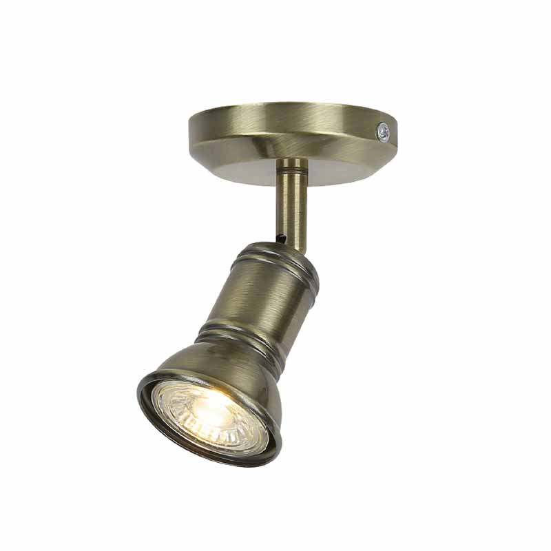 Σποτ Μονόφωτο Aca Brulee SU281PBR Bronze