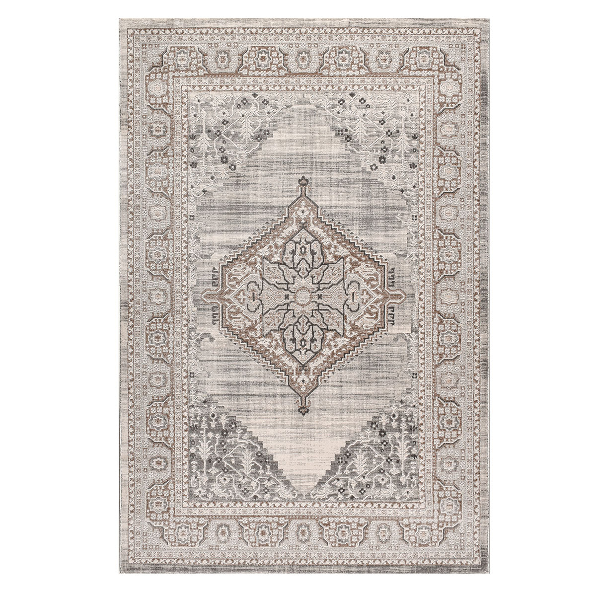 Χαλί (160X230) Polcarpet Cadence Celeste 10660 Beige Χαλιά Σαλονιού Χειμερινά Κλασικά Spitishop