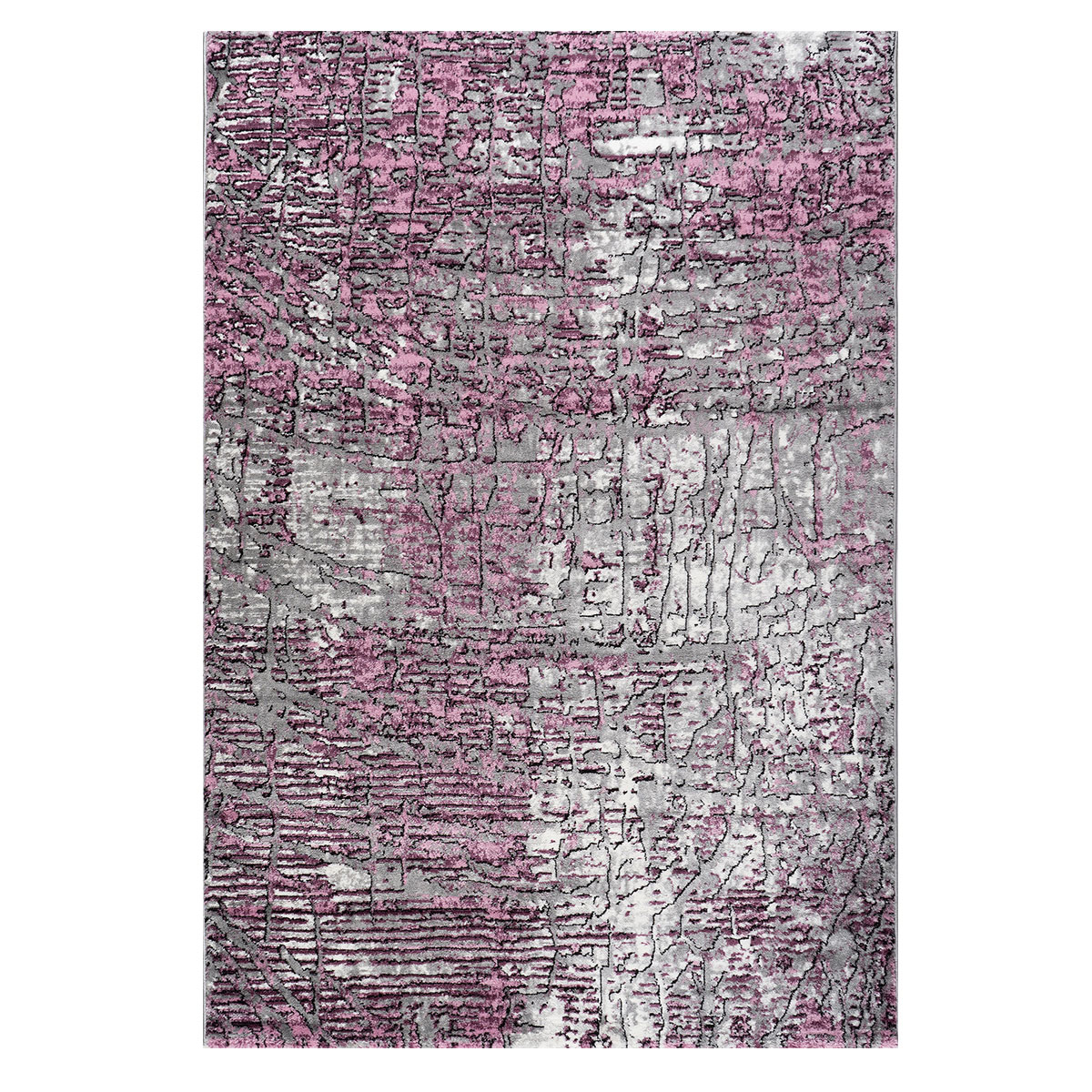 Χαλί (200X290) Polcarpet Focus Np159 Lilac Χαλιά Σαλονιού Χειμερινά Μοντερνα Spitishop