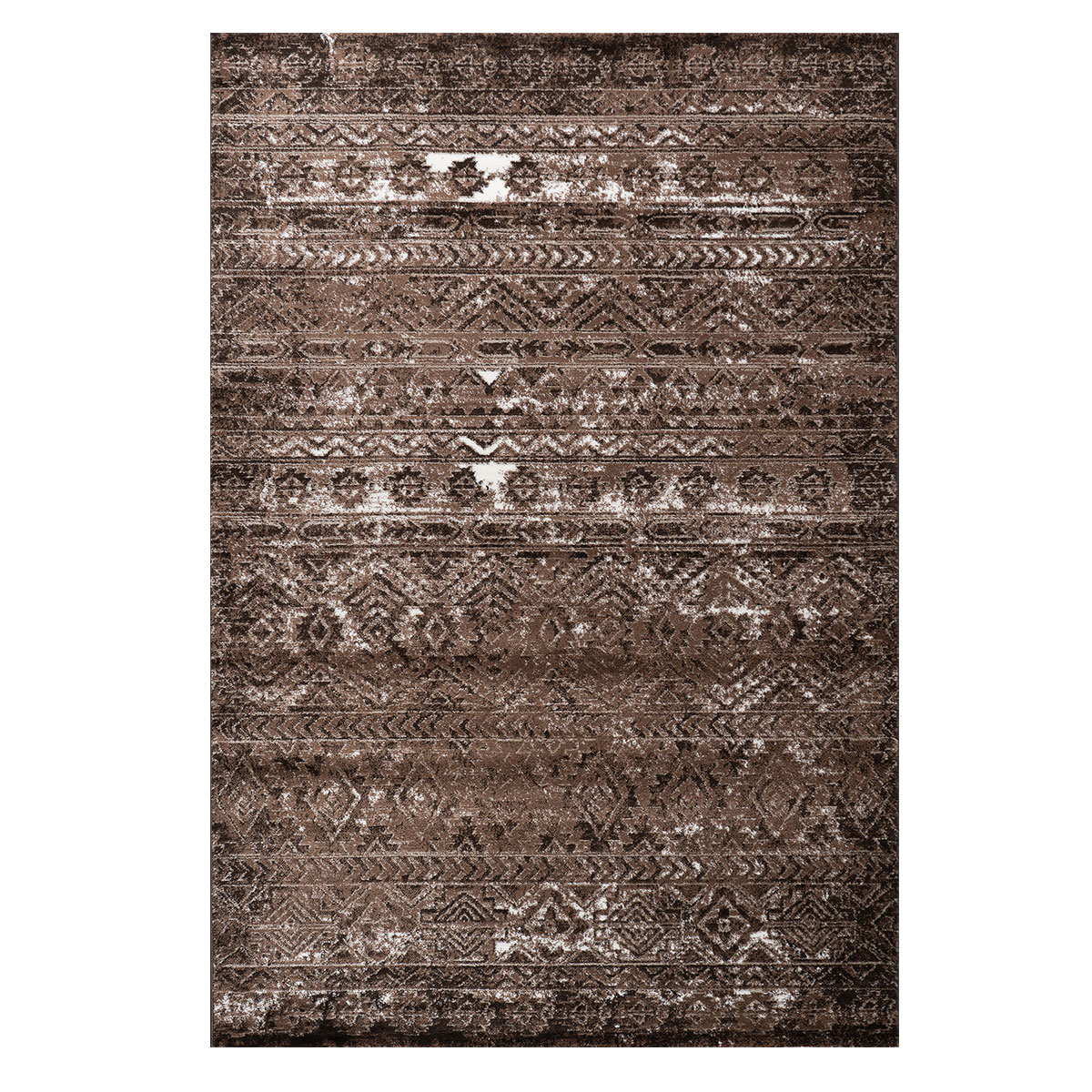 Χαλί (200X290) Polcarpet Focus Np166 Brown Χαλιά Σαλονιού Χειμερινά Boho Spitishop