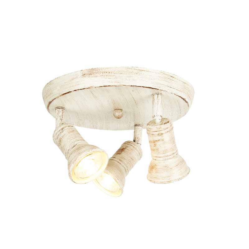 Σποτ Τρίφωτο Aca Brulee SU283PAW Antique White