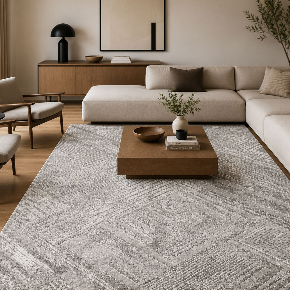 Χαλί (200x290) Polcarpet Monaco Moma NP354 Grey